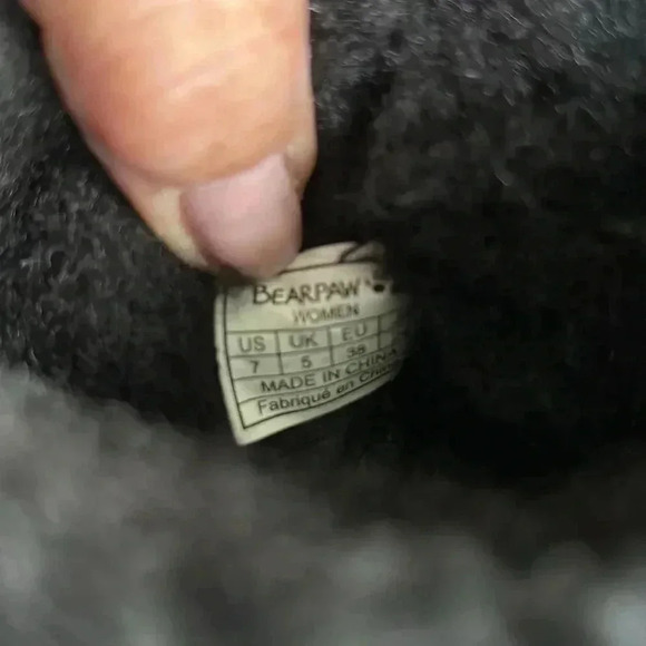 Bearpaw Adele Mid Calf,cow buck upper,wool blend faux fur lining,neverwet - Picture 12 of 14